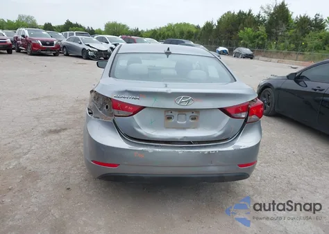 2016 Hyundai Elantra Se from USA, damaged, VIN 5NPDH4AE4GH705585